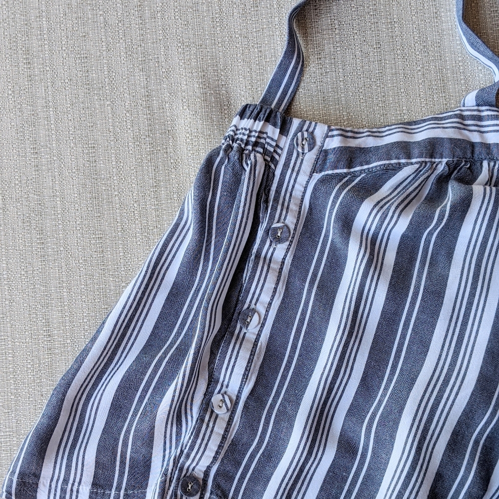 Universal striped cotton sun top - Picture 2 of 8